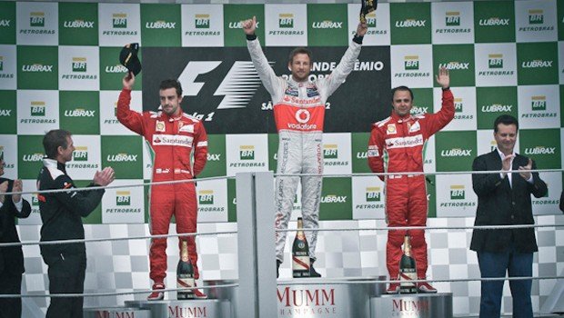 Podium Formula 1 2012 - Brasil