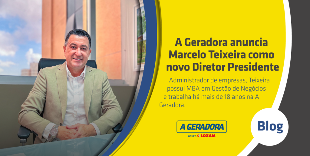 A Geradora anuncia Marcelo Teixeira como novo Diretor Presidente